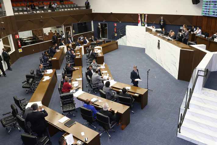Plenário da Câmara: proposta foi do vereador Arnaldo Godoy