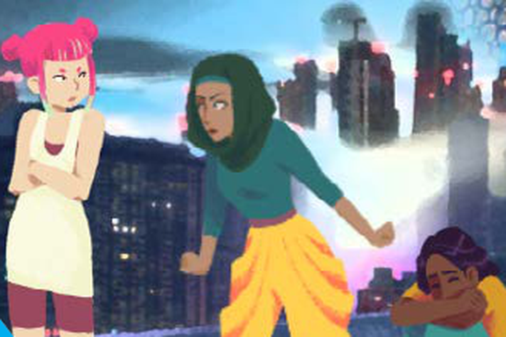 'Magical Girl Disorder' é um dos games da exposição 'S’il vous play: Jogos Criativos'