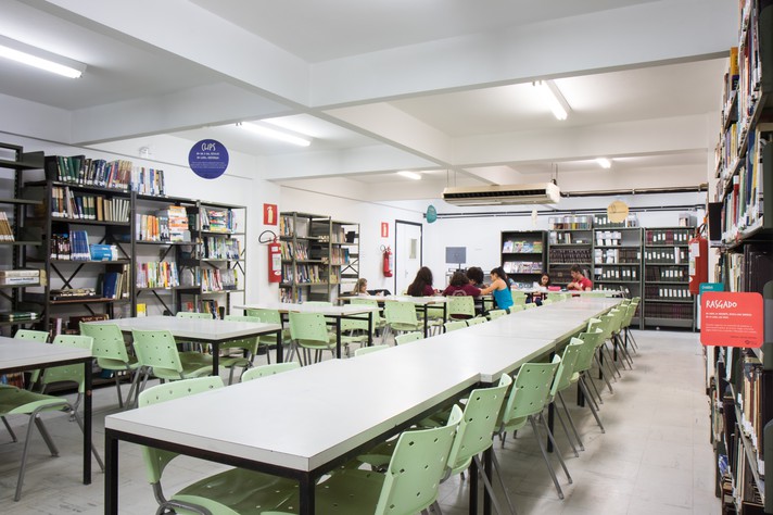 Biblioteca Professor Cássio Mendonça Pinto, onde estudantes selecionados cumprirão o estágio