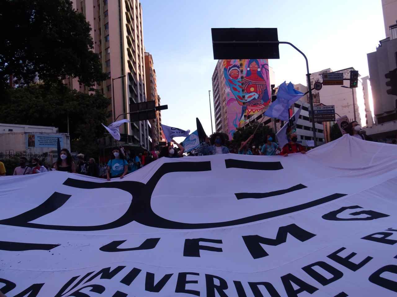 Manifestação em Belo Horizonte: