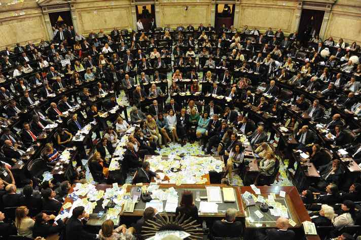 Parlamento da Argentina: 50% de mulheres