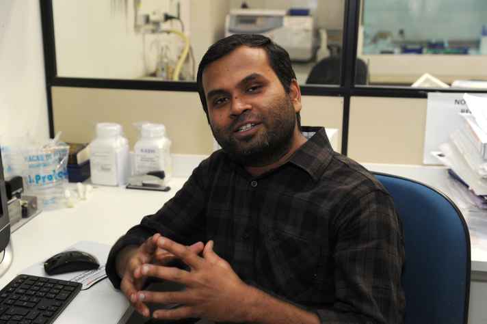 Sandeep Tiwari pretende contribuir para o progresso científico da Índia