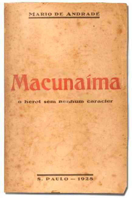Capa da primeira edição de Macunaíma