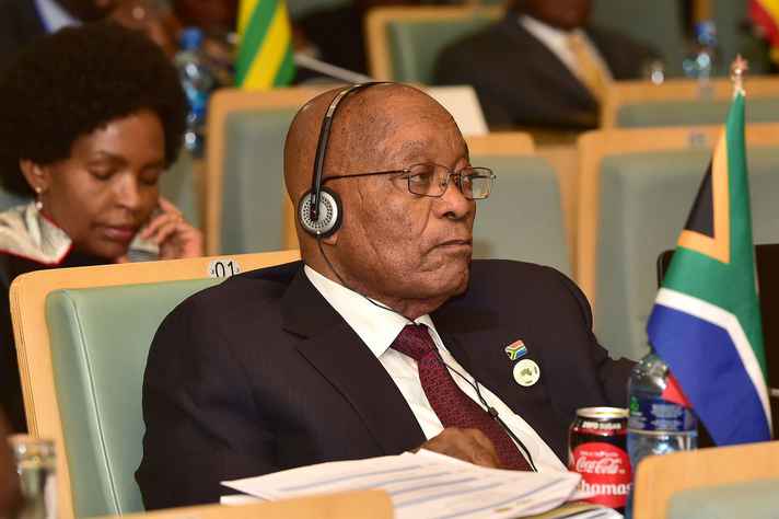 Presidente da África do Sul Jacob Zuma