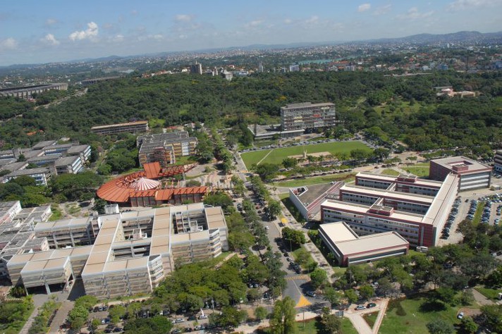 Vista aérea do campus Pampulha, que abriga 72 dos 82 cursos de graduação com entrada pelo Sisu