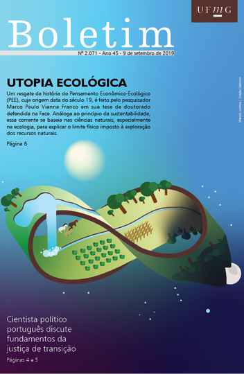 Capa da edição 2.071 do Boletim UFMG