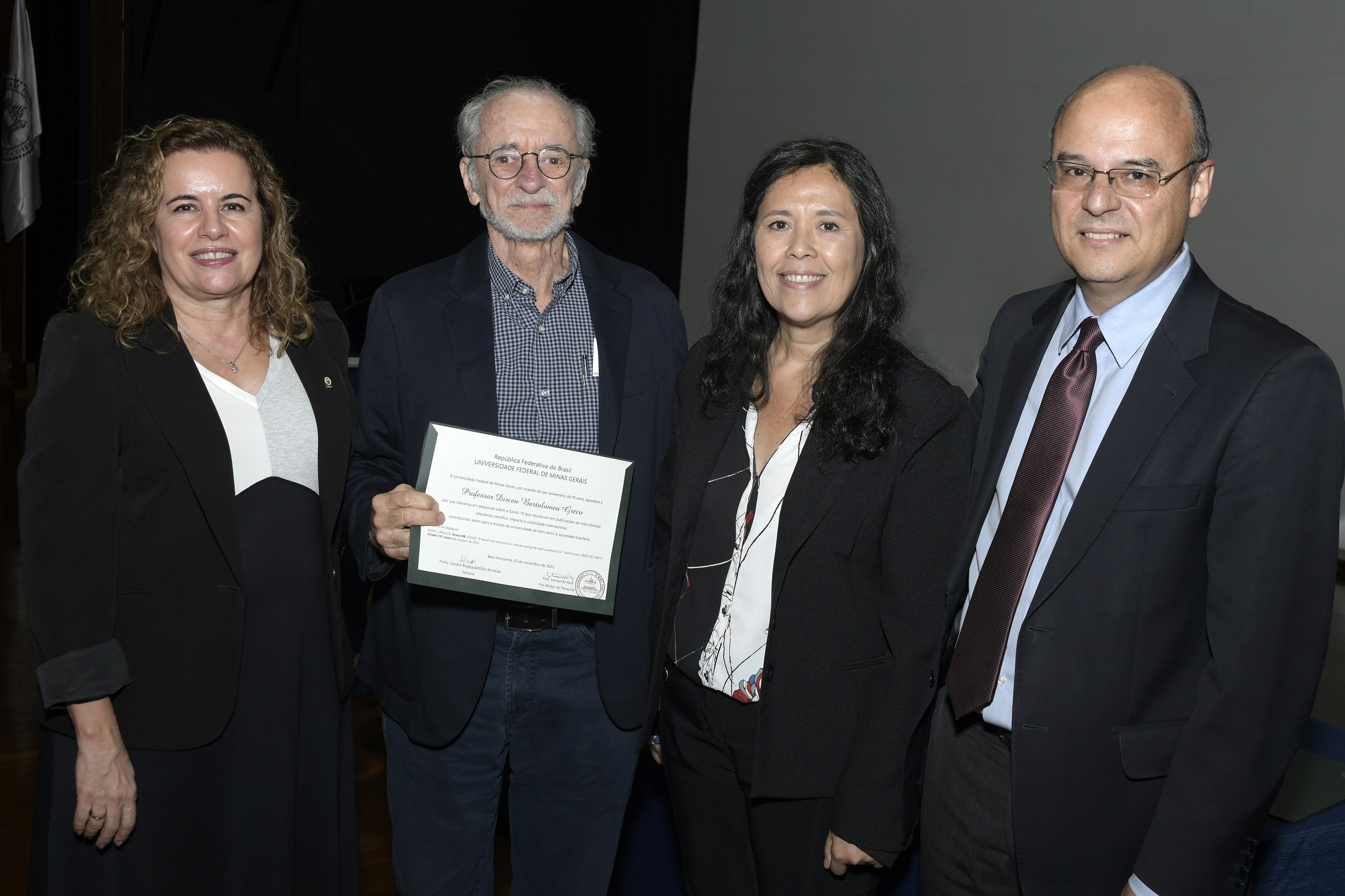 Sandra Goulart, Dirceu Greco, Jacqueline Takahashi e Fernando Reis
