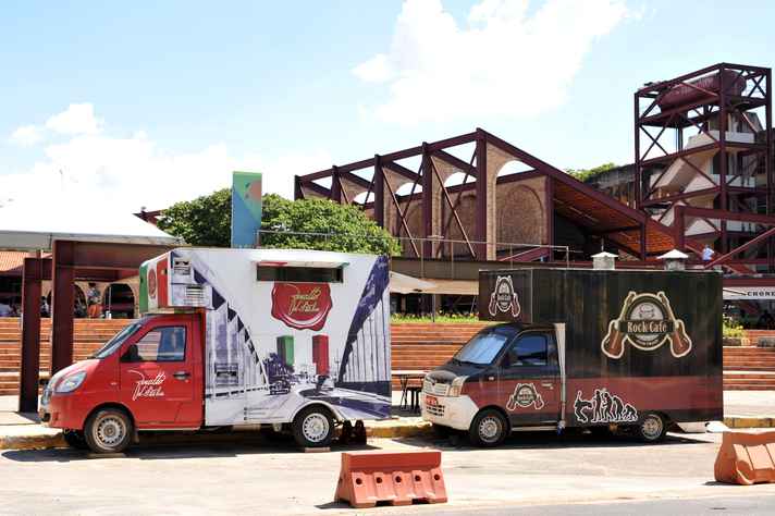 Atualmente há dois food trucks credenciados para atuar no campus Pampulha