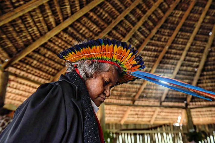 Mestra Mayá, da Terra Indígena Caramuru Paraguassu, será uma das diplomadas com título de notório saber