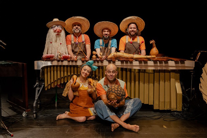 O musical 'O sítio do vovô Hermeto' integra música, dança e teatro de formas animadas, a fim de apresentar para o público infantil um pouco da obra de Hermeto Pascoal