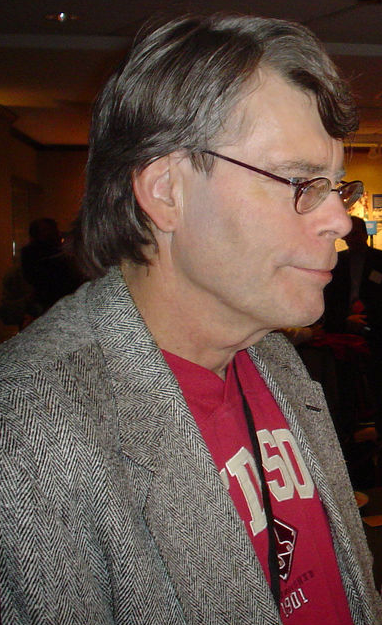 Escritor Stephen King, na Harvard Book Store