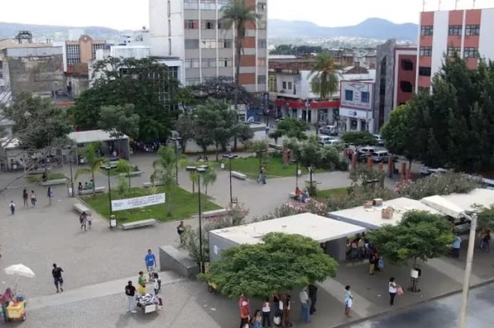 Praça Doutor Claros, no centro de Montes Claros, será palco do 'UFMG nas ruas' neste sábado