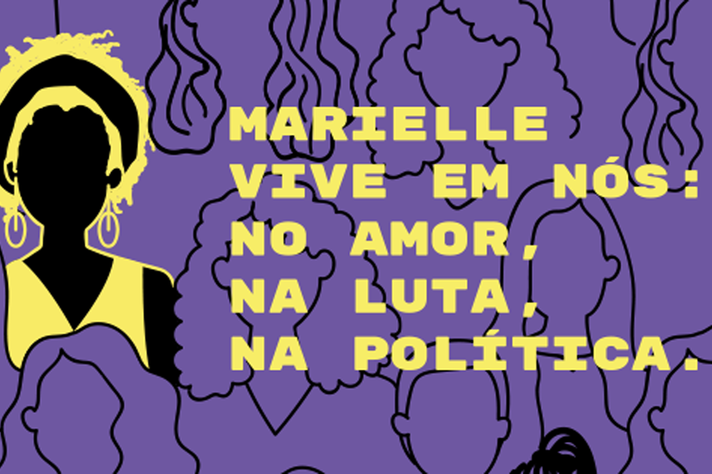 A 14ª Caminhada das Lésbicas e Bissexuais de BH é realizada em memória de Marielle Franco